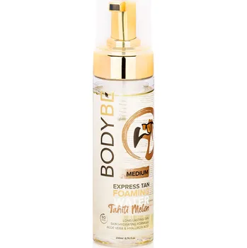Samoopalovací přípravek BODYBE Samoopalovací pěna EXPRESS - Medium - Tahiti Melon - 200ml