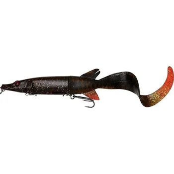 Umělá nástraha SAVAGE GEAR - Nástraha 3D Hybrid Pike s trojháčkem,17cm / 47g - Motor Oil