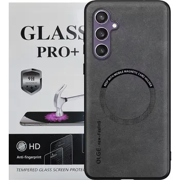 Pouzdro na mobilní telefon Zadní Kryt Audioimp pro Samsung, Galaxy A34 5G, šedý