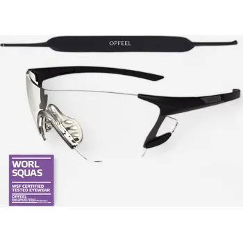 Brýle na squash a raketbal PERFLY Squashové brýle SPG 500 L ČERNÁ