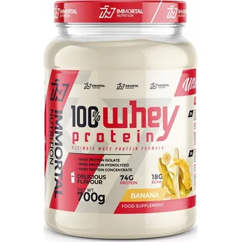 Protein Protein Immortal Nutrition prášek 700 g, banánová příchuť