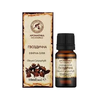 Vůně do bytu Éterický olej HŘEBÍČEK 10 ml AROMATIKA