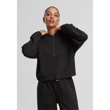 Pánská mikina Ladies Soft Touch Zip Hoodie - black 5XL