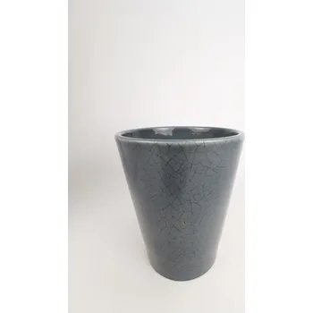 Květináč Květináč na orchidej Glaze 15 cm zelený, 2. jakost