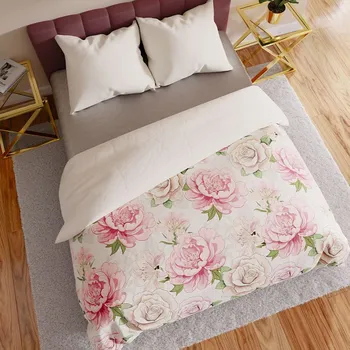 Povlečení Ložní souprava z bavlněného saténu 160x200cm PATTI