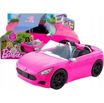 Doplněk pro panenku BARBIE AUTO RŮŽOVÝ KABRIOLET PRO PANENKY Pro Holčičky Pro Děti