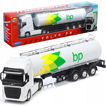autíčko WELLY SCANIA V8 R730 BP CISTERNA 1:64 NÁKLADNÍ AUTO TIR NOVÝ MODEL KOVOVÝ