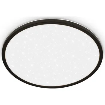 BRILONER Slim svítidlo LED panel pr.37,5 cm - 22W, 3000lm, hvězdné nebe, neutrální bílá, černá 7654015