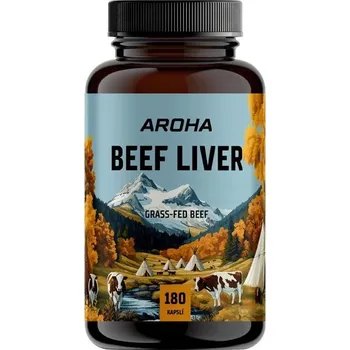 BEEF LIVER - Grass-fed hovězí játra z českých pastvin 180 tbl. AROHA