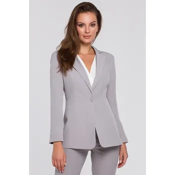 Dámské spodní prádlo K036 sako na jeden knoflík - XL - Šedé makover