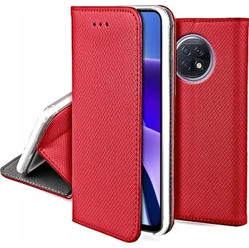 Pouzdro na mobilní telefon Pouzdro s klopou MBM pro Xiaomi Redmi Note 9T, červené