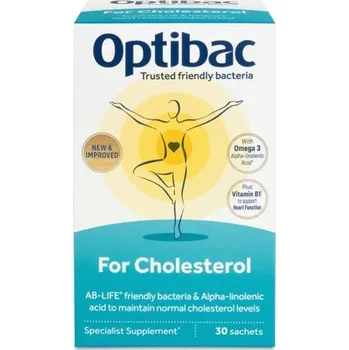 Zdraví For Cholesterol (Probiotika při cholesterolu) 30 x 4,5 g sáčků OPTIBAC