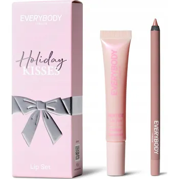 Přípravek na rty EVERYBODY LONDON Vánoční sada konturovací tužka a balzám na rty Holiday Kisses