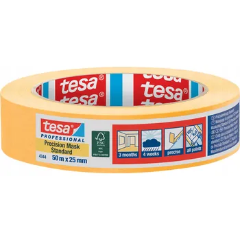 Lepicí páska PROFESIONÁLNÍ MALÍŘSKÁ PÁSKA PAPÍROVÁ 50M X 25MM TESA 04344
