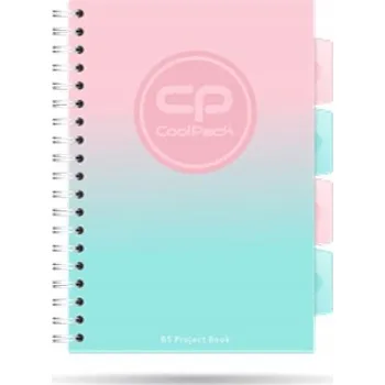 Sešit B5 s linkami CoolPack, 100 listů