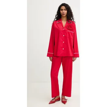 Dámské pyžamo Bavlněné pyžamo The Sleeper RSSP06P013R červená 33X, vel. S