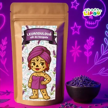 Instantní nápoj Lipoo LEVANDULOVÁ SŮL - PINK KOLEKCE
