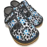 Chlapecké barefoot bačkory Anatomic FCB B modrá míče fotbal Velikost: 24