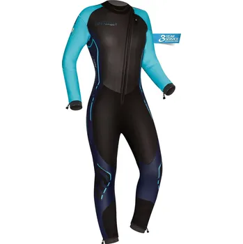 Neoprenový oblek Dámský neoprenový oblek Camaro Alpha 7 Pro 7mm, černo - modrý Velikost: 40