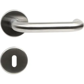 Dveřní kování RK.U-FORM.BB.N klika na dveře Klíč Nerez