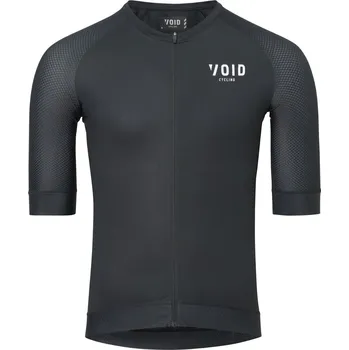 cyklistický dres VOID cyklistický dres vortex ss jersey - black Velikost: S
