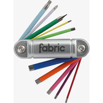 Multiklíč Fabric multiklíč 11v1 color coded mini tool - silver