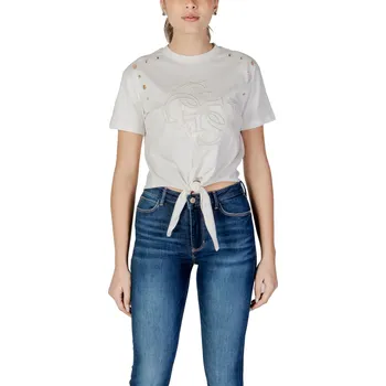 Dámské triko Guess s krátkým rukávem Guess modrá | krémová 3493500