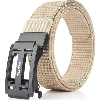 Opasek Pánský pásek L327 béžova 100 cm