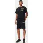 Plein Sport Sportovní kraťasy PAEC MJT2601 STE003N Černá Regular Fit S