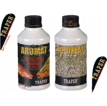 Návnadové aroma Tekuté aroma Traper 250 ml / 300 g Pražené konopí