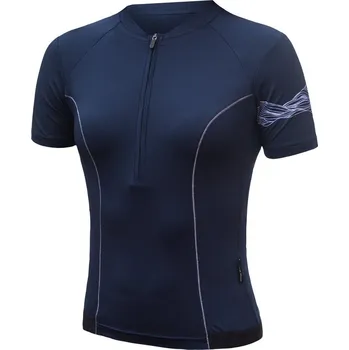 Cyklistické oblečení SENSOR COOLMAX ENTRY dámský dres kr.rukáv deep blue S