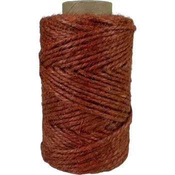 Šňůra na prádlo motouz JUTA 42m ČERVENÝ