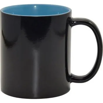 Magický hrnek s barevným vnitřkem s vlastním potiskem, fotkou - Barva Modrá