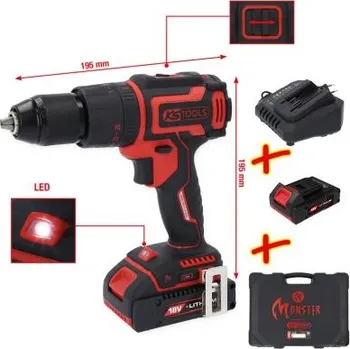 Aku šroubovák KS Tools 515.6300