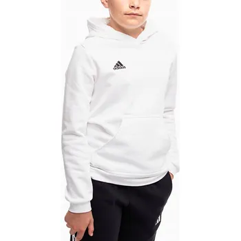 Chlapecká mikina Mikina adidas Entrada 22 Hoody bílá JR