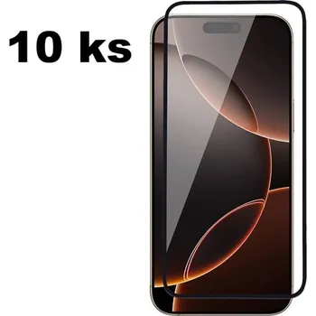 HD Glass 9D / 10x tvrzené ochranné sklo na displej pro Apple iPhone 16 PRO / iPhone 17
