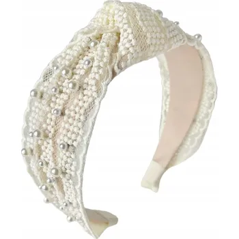 Sajbazar klasická čelenka do vlasů béžová