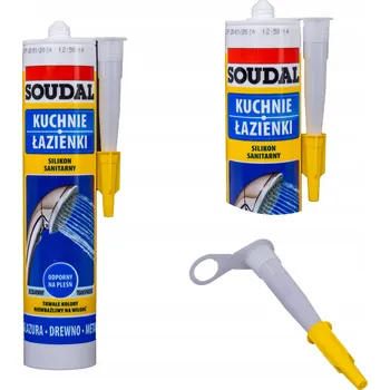 stavební silikon Silikon Soudal transparentní 280 ml