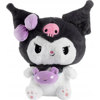 plyšák VELKÝ PLYŠOVÝ MEDVÍDEK HELLO KITTY KUROMI S KABELKOU PLYŠÁK POHÁDKA - 100 CM
