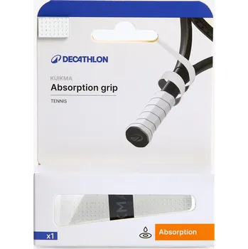 KUIKMA TENISOVÝ GRIP ABSORB BÍLÝ BÍLÁ