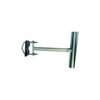 Anténní držák WFmetal Držák antény na stožár nebo zeď, polohovatelný, galvanický zinek, délka 25cm LTEU5G