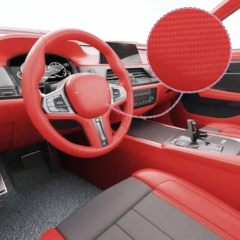 Polep vozidla zahrada-XL Fólie na auto 2 ks 4D červené 100 x 150 cm 210731