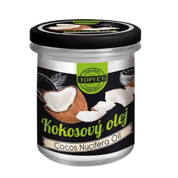 Rostlinný olej Kokosový olej BIO 250 ml Topvet GREEN IDEA