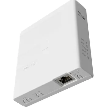 MikroTik GPEN21 PoE injektor, Gigabit, na zeď, vstup 802.3af/at, výstup PoE pasivní, bílý GPEN21