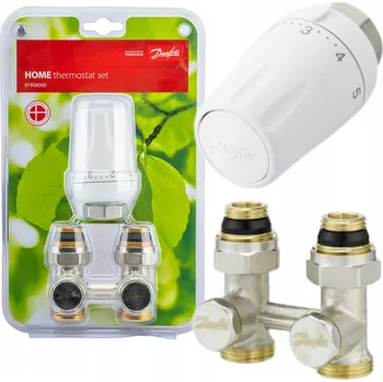 Hlavice pro radiátor Termostatická sada přímá Danfoss 013G6505 DANFOSS
