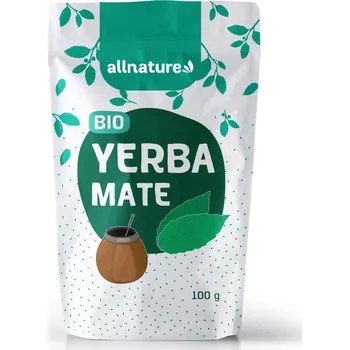 Horký nápoj YERBA MATE bylinný čaj 100 g ALLNATURE