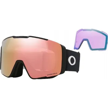 Sluneční brýle BRÝLE OAKLEY LINE MINER PRO M MATTE BLACK/ prizm snow rose KAT.3+ICED KAT.2