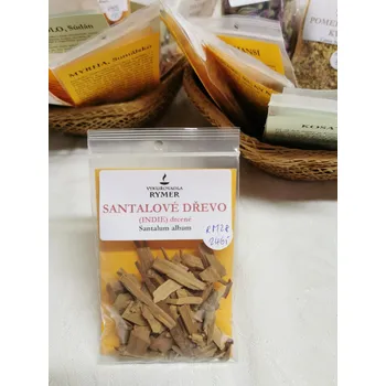 Čajovna vykuřovadlo Santal jádrové drcené, 10 g /Rymer/