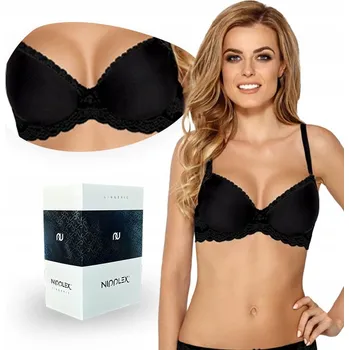 Podprsenka Mefemi push-up podprsenka černá velikost 65H