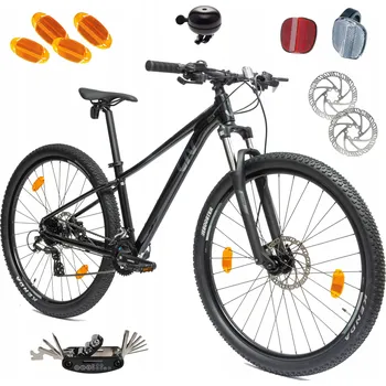 Horské kolo Horské kolo MTB Liv Temp 3, rám 14,5 palců, kola 29 palců, černé